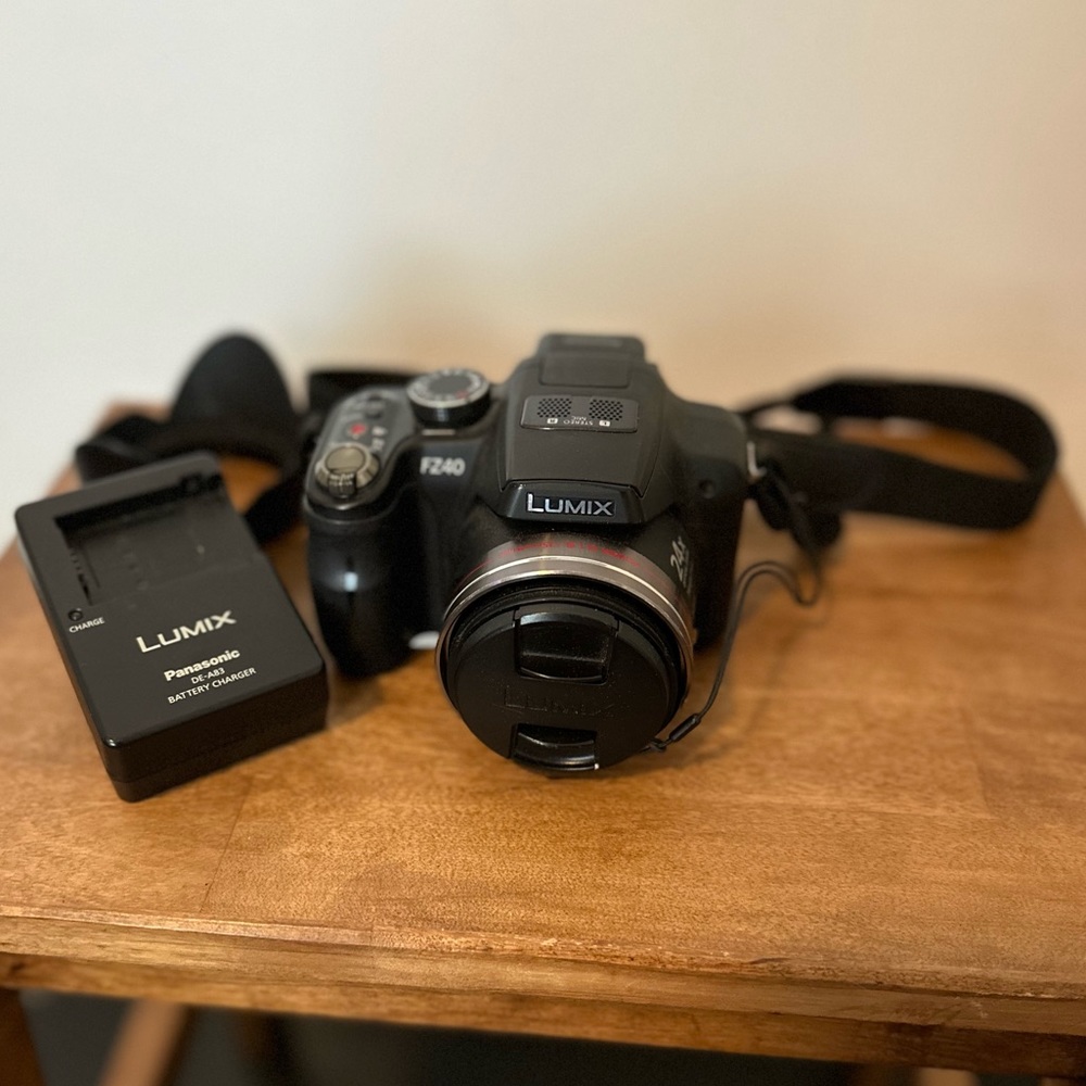 Panasonic LUMIX DMC-FZ40/DMC-FZ45 14.1MP Digital Camera - Black